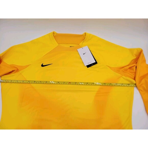 NWT Nike Dri-Fit Soccer Goal Keeper Jersey Yellow Womens XLarge DH8349-719 - Picture 4 of 5